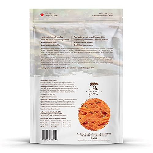 Caledon-Farms-Sweet-Potato-Fries-Dog-Treats-220G78OZ Caledon Farms Sweet Potato Fries Dog Treats 220G78OZ