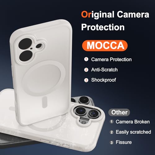 Image of MOCCA Magnetic Shockproof for iPhone 17 Case,Stone