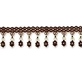 Application multiple: la garniture à franges est idéale pour la décoration de la maison, les costumes de bricolage, la fabrication d'articles d'artisanat, etc.