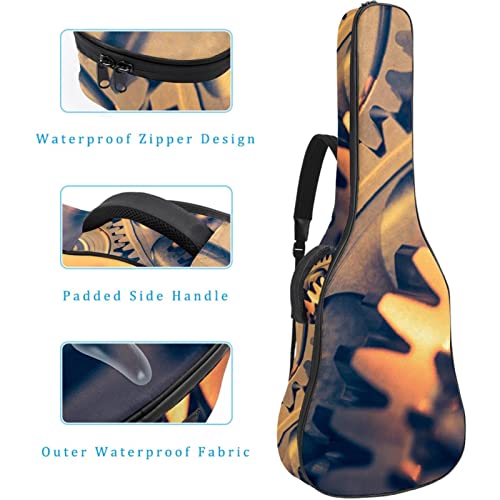 Hondank Housse de protection épaisse en éponge imperméable pour guitare acoustique, électrique, basse, guitare classique… - Les Beatles, Paul McCartney, John Lennon, RIngo Starr, George Harrison Hondank Housse de protection épaisse en éponge imperméable pour guitare acoustique, électrique, basse, guitare classique… – Image 5