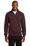 Sport-Tek 1/4-Zip Sweatshirt XL Maroon