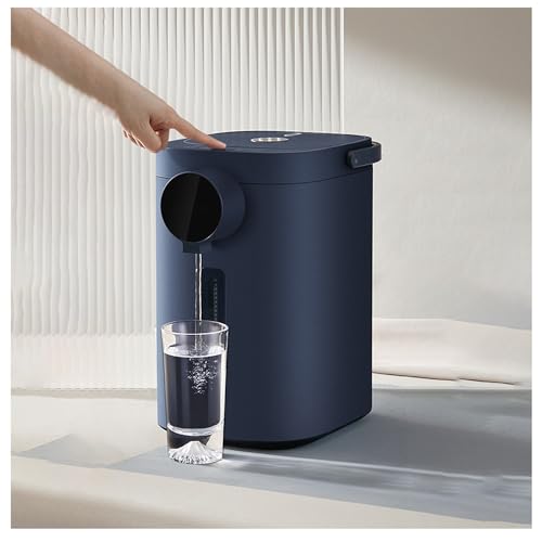 Tetera Eléctrica 5L con 8 niveles de temperatura blanca y azul