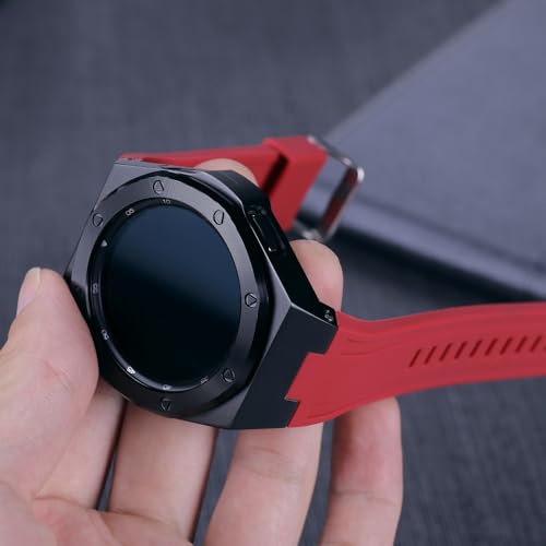Bracelet silicone Samsung Watch 4 Classic 46mm de qualité premium luxe - 4