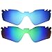 IMYTPFT Compatible/Replacement for Lenses oakleys Radar Path Vented Blue/Green