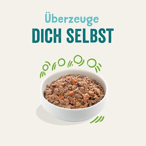 Edgard & Cooper Nassfutter für Hunde, (Lamm & Rind, 150g x 11), Getreidefrei, natürliche Zutaten und frisches Fleisch, voller essentieller Aminosäuren