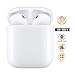 Produktbild Bluetooth-Kopfhörer, kabellose In-Ear-KopfhörerSport & Freizeit & Arbeit,HiFi 3D HD-Mikrofongeräusch wasserdichte Schnellladehülle,Für alle Android/iPhone/Huawei/Samsung/Apple AirPods Pro.Weiß