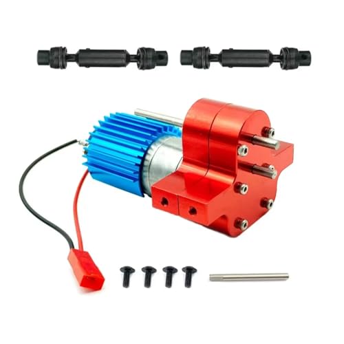 RC�X�y�A�p�[�c For WPL For C14 C24 C24-1 C34 C44 B14 B24 B16 B36 ���� 370 ���[�^�[�M�A�{�b�N�X�M�A�{�b�N�X�ƃh���C�u�V���t�g RC �J�[�A�b�v�O���[�h�p�[�c�A�N�Z�T���[(Red)