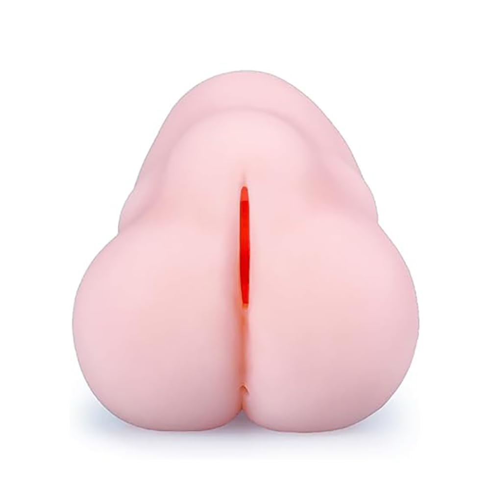 Realistischer Vagina Masturbator 3 Löcher 6 Kanäle Masturbator 3D-Vagina Taschenmuschi Rosa Erotisches Sex toy mit Massagegranulat Kanal Masturbation Sexspielzeug für Männer Profispieler