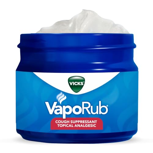 Vicks VapoRub, Original, Cough Suppressant, Topical Chest Rub...