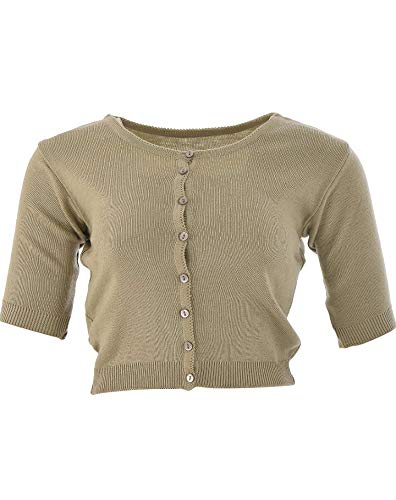 Nice Wonder Women's Winter Warm Saree Blouse Half Sleeves Round Neck-picture-13