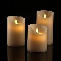 Algopix Similar Product 12 - Antizer Flameless Candles 4 5 6 Set