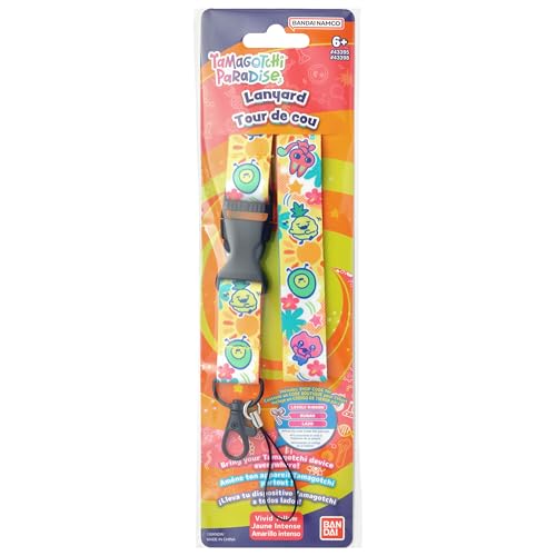 Image of Tamagotchi Paradise Lanyard - Vivid Yellow