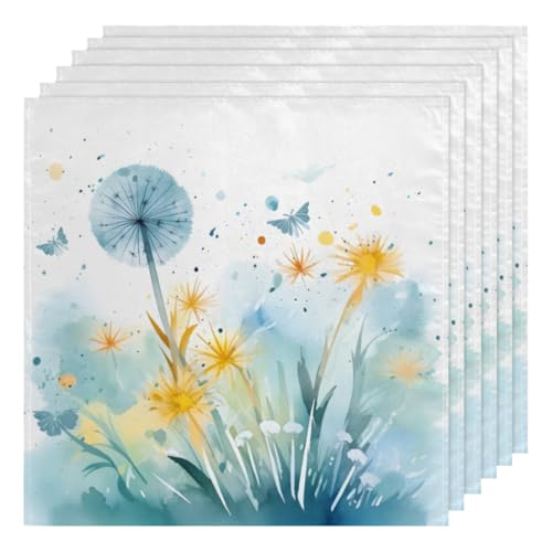 Servilletas de Tela Pardick Florales Cuadradas 20x20 Pulgadas miniatura 2