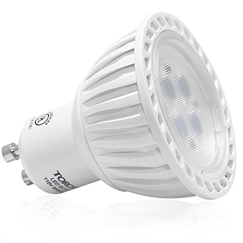 Torchstar Mr16 Gu10 Led Light Bulb, 5W (50W Equivalent), 5000K Daylight, 36° Beam Angle, Ul-Listed, Track Lighting, Recessed Light, Non-Dimmable #TOP12