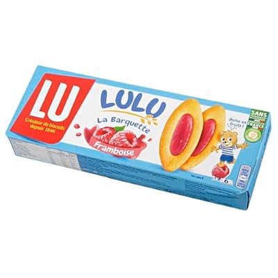Lu Raspberry Barquette 120g (Pack of 2)