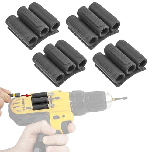 Spider BitGripper v2 Variations porte-embout flexible haute adhérence pour visseuse