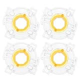 HOMSFOU 4個 ジョイスティック用八角形リストリクタープレート 耐久性プラスチック製 サンワ対応ゲーム機アクセサリー 精密制御向上 周辺機