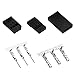 WMYCONGCONG 30 Kits Servo Plug Connector Servo Cable Wire Connector Male Female Kit w/ 16Ft 22Awg Servo Wire Compatible with Futaba Style Servo Connector