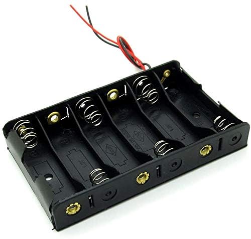RIDEN 6 x 1.5V AA Battery Holder with DC Jack (Without Cover)-picture-19