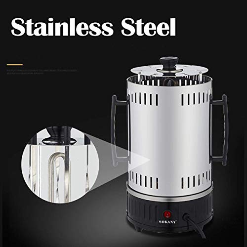 Image of 1000W Automatic Vertical Electric BBQ Grill