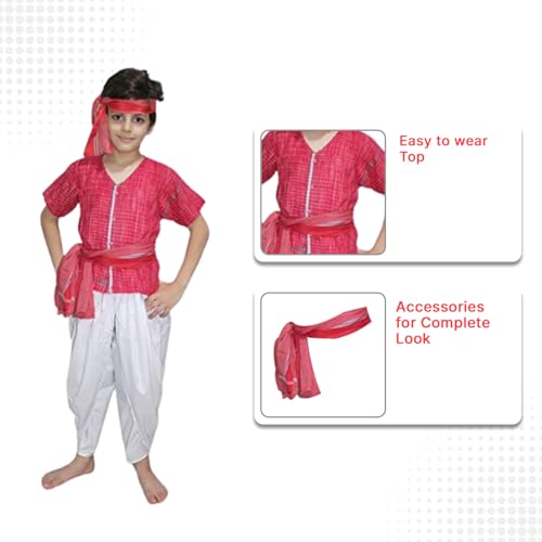 Image of Kaku Fancy Dresses Our Helper Costume for Boys & Girls | Social Helper Doctor, Nurse, Fireman, Postman, Teacher, Farmer Dress For Kids