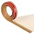 BNELL Floor Transition Strip Self Adhesive-PVC Carpet & Floor Edging Trim Strip,Threshold Transitions Suitable for Threshold Height Less Than 5mm (9.84FT_Yellow Oak Grain)