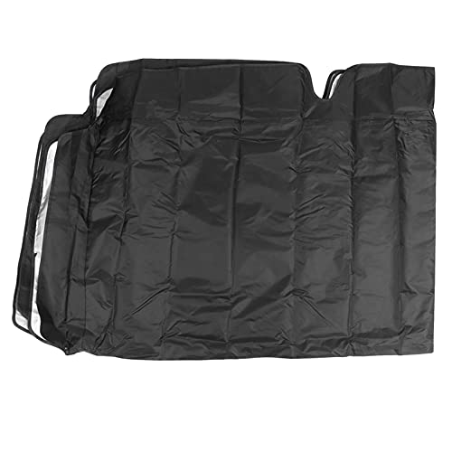 EIMSOAH Cubierta Superior Abatible Protector de Sombrilla Impermeable para Jardín, Patio, Reemplazo de Toldo Oscilante a Prueba de Desgarros para Uso en Exteriores (Tres plazas 195*125*15cm)