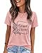 IRISGOD Womens Mom Shirt Summer Funny Short Sleeve Mommy Graphic Tees T-Shirts