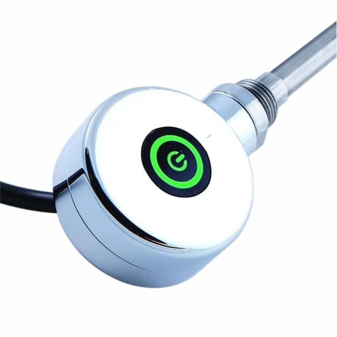 ZAMUNA Designer Touch Control Electric Heating Element for Radiators, Towel Rails and Towel Warmers (600 Watt Chrome)