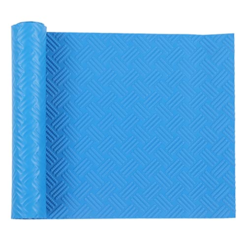 Tapete de escada para piscina, fácil armazenamento durável boa proteção para piscinas 2 peças
