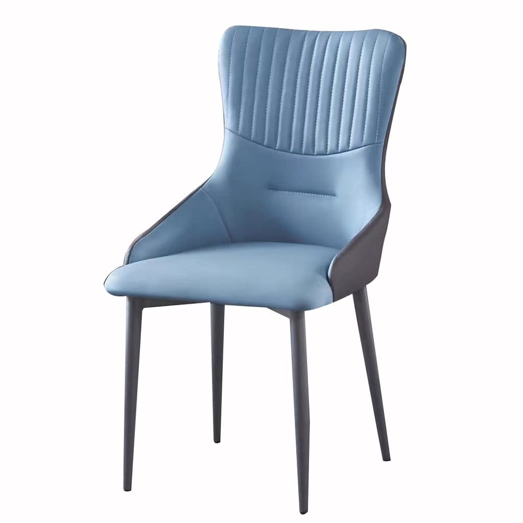 Chaise en cuir PU moderne au dossier haut rembourré pour une élégance intemporelle