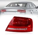 TiJeRa Rechts Rücklicht Mit Glühbirne passend für den Audi A8 D4 2010 2011 2012 2013 4H0945095 4H0945096 Rückleuchten