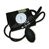 Blutdruckmeßgerät Aneroid-Blutdruckmessgerät mit Etui, mit Klettenmanschette LIEFERUNG VON MIH Medical: