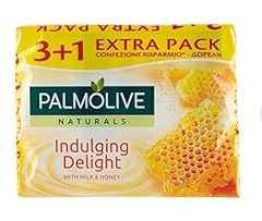 PALMOLIVE Saponetta Indulging Delight Latte&Miele 4 Pezzi 360 GR
