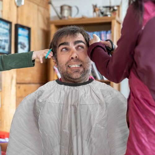 Capa impermeable para peluquería y tratamiento capilar miniatura 4