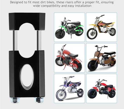 Fournitures guidon rehausseur hauteur moto pour motocross et volant de moto SUV - 4
