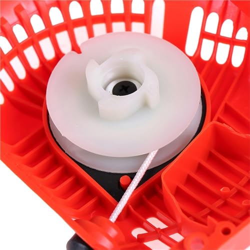 Démarreur à traction rouge pour tronçonneuse 4500 5200 5800 - Pièce de rechange 45cc à 58cc - 4