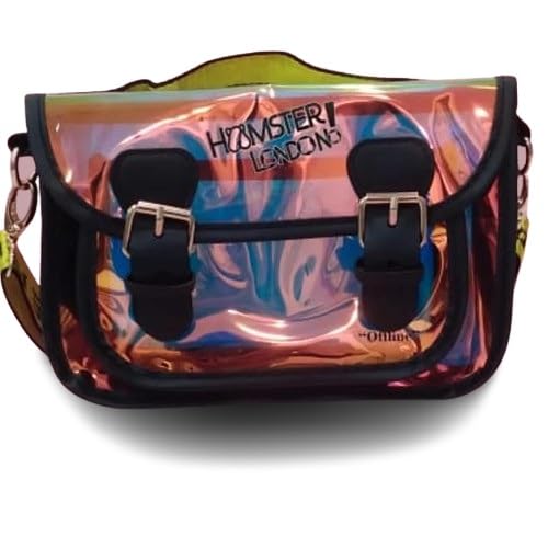 HAMSTER LONDON Offline Shiny Sling | Stylish and Compact Sling Bag for Women | Trendy and Lightweight(24x7x17cm)