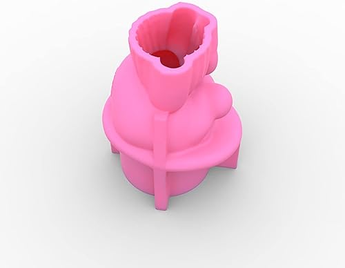 Miniatura 9 de Molde de maceta para cemento, silicio, bricolaje, moldes para jarrones, plantas de hormigón, hechas a mano, herramienta de decoración del hogar,