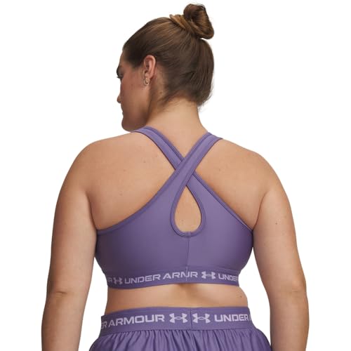 Image of Under Armour Women's Crossback Mid Impact Sports Bra