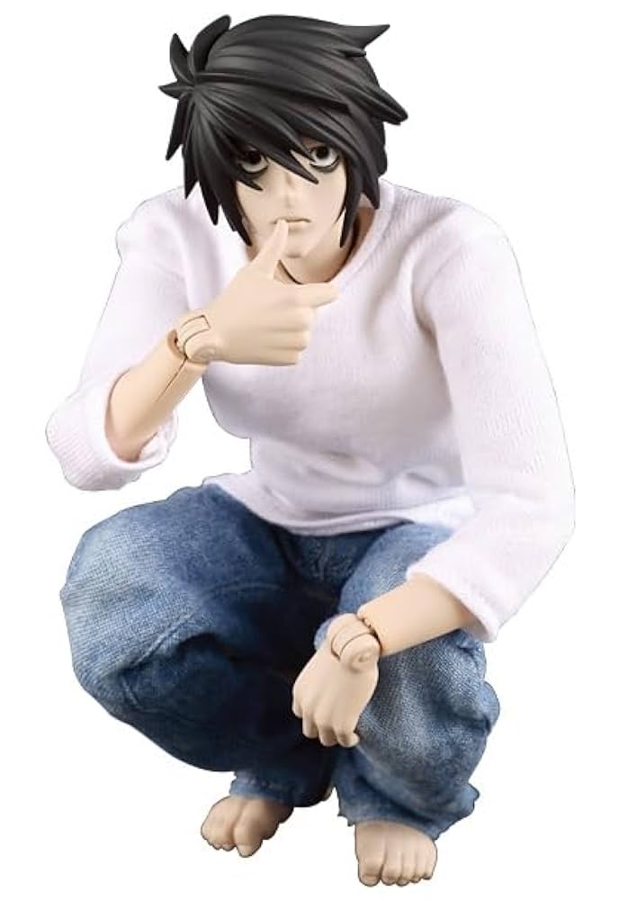 RAH エル メディコムトイ DEATHNOTE L デスノート フィギュア Amazon.co.jp: RAH デスノート L エル 1/6スケール フィギュア