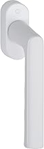 OD HOPPE 11950110 Hamburg, Aluminium Window Handle, F9016 Traffic White
