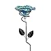 Whimsical Garden 92496 Garden Stake Butterfly Feeder, Small, Green/Black