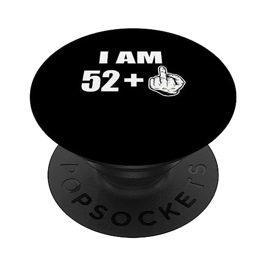 53 cumpleaños 53 cumpleaños hombre 53 años 53 año de vida PopSockets PopGrip Intercambiable