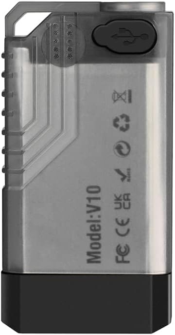 Miniatura 3 de Vortex V10 Linterna V10 EDC linterna con rojo UV azul verde amarillo luz blanca señales de emergencia fluorescente potente 1000lm recargable mini