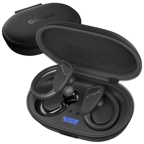 GEARit Sport Hook True Wireless Earbuds Compatible with iPhone &