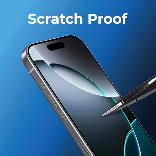 BLACK+DECKER 2 Pack Tempered Glass Screen Protector for iPhone 16 - image 5
