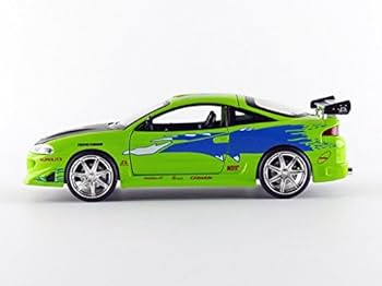 ミニカー Jada Toys Mitsubishi Eclipse 1/24 Amazon.com: Jada Fast & Furious 1:24 Brian's Mitsubishi