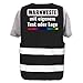 Produktbild Warnweste selbst gestalten mit eigenem Aufdruck * Bedruckt mit Name Text Bild Logo Firma, Position & Druckart:Rücken/Premium-Druck, Farbe & Größe:Schwarz/Größe XL/XXL