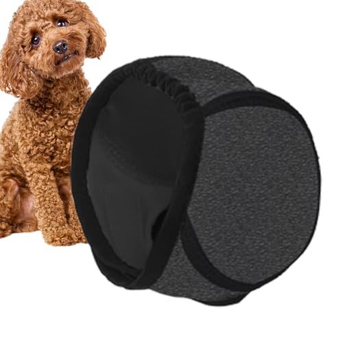 Dogs Ear Covers + Soft Hoodie, Adjustable Fit, Protective Muffs + Noise Cancelling Wrap For Puppies Dogs Small Medium Large Bath